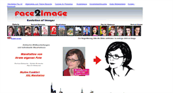 Desktop Screenshot of face2image.de